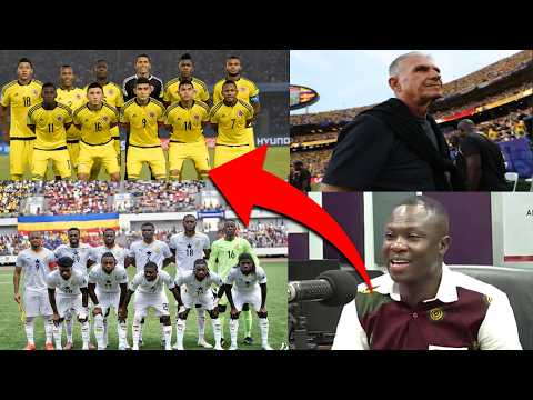 Saddick Adams Finally Speaks on Ghana Black Stars, after their defeat against Colombia
