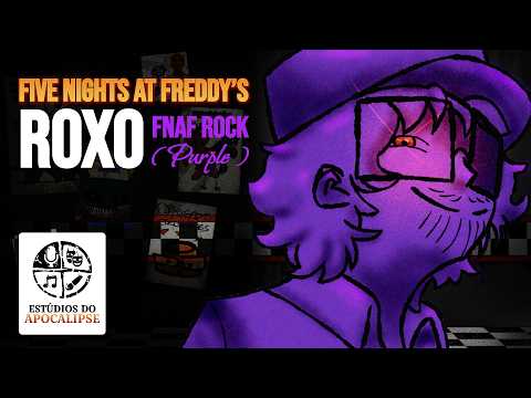FIVE NIGHT AT FREDDY'S - ROXO (Purple) | Cover da Adaptação | Estúdios do Apocalipse