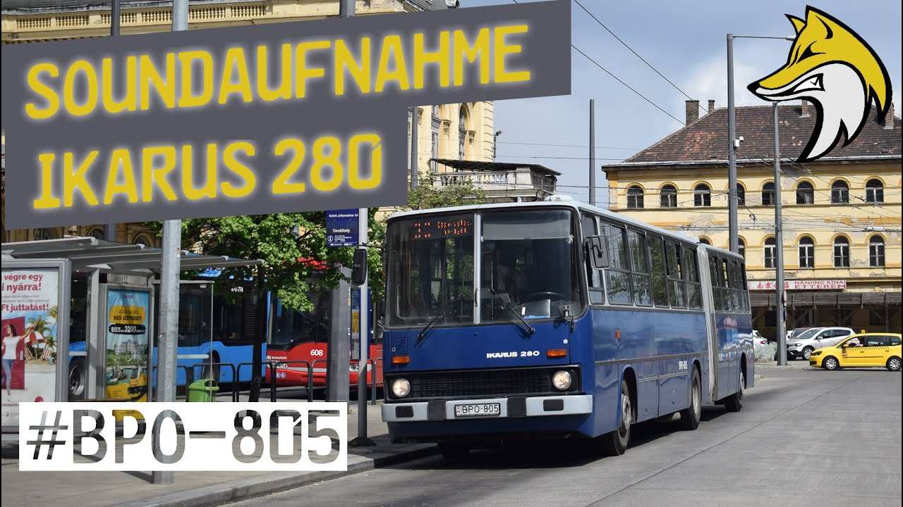 [Sound] | IKARUS 280 #BPO-805 | Linie 30 | BKV Budapest