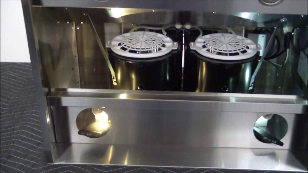 Windster Range Hood RA35 How to gain access to control panel YouTube