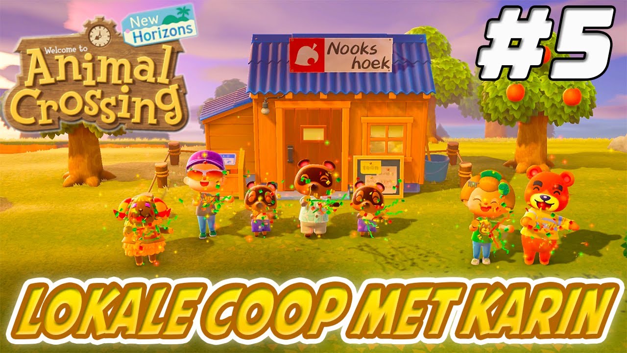 Animal Crossing Nederlands Animal Crossing New Horizons Coop met
