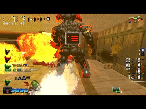 Doom God Complex | Hellfire Cyberdemon (Scroll of Hellfire) #doom #doom2 #mod #cyberdemon