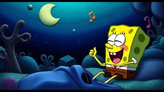 Black screen sleep music with spongebob
