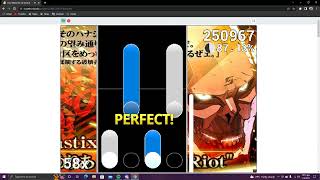 first time playing scratch 3.0 osu mania blastic riotz novice