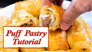 Puff Pastry Homemade  (Buttery, Simple, and delicious)