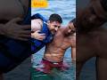 Messi and Ronaldo Went to bathe in the sea,#funny 😞😞#comedybackgroundmusic #youtubeshorts #comedy