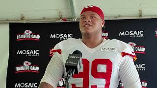 Chiefs DT PETER WOODS Talks Motivation, Getting Ready for the Season, & Learning from Chris Jones
