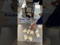 The customer customizes Samosa molds, and one machine can be equipped with different molds to make
