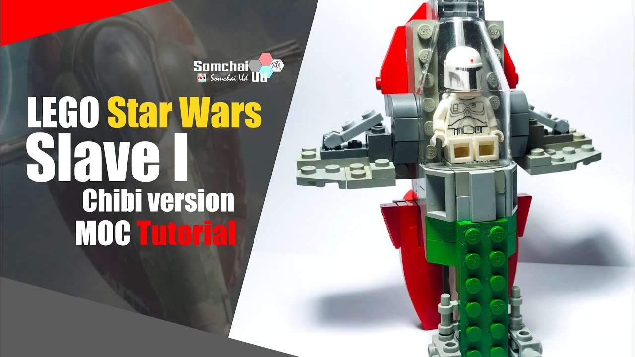 LEGO Slave I Chibi MOC Tutorial Somchai - YouTube