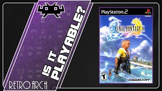Is Final Fantasy X Playable? RetroArch Performance [Series X | PCSX2]