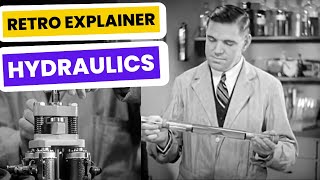 How it Works ➡️ Principles of HYDRAULICS EXPLAINED Simply (Hydraulics 1937)