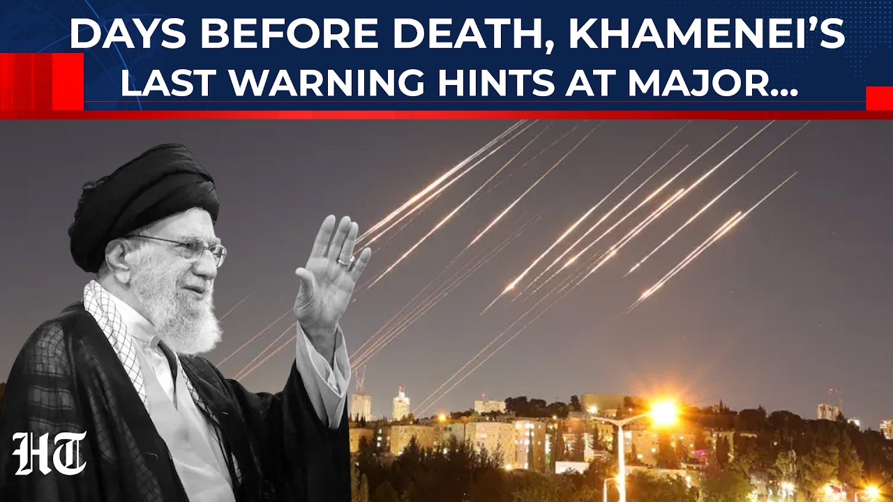 What Did Khamenei See That Others Didn’t? Last Public Words Send Chills After His Assassination