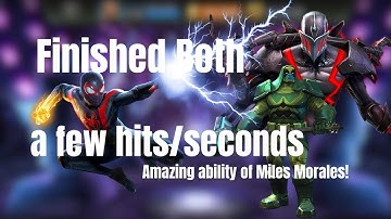 Amazing Ability of Miles Morales | Event Quest : Vanishing Point | Thronebreaker Boss Fights Aug2023