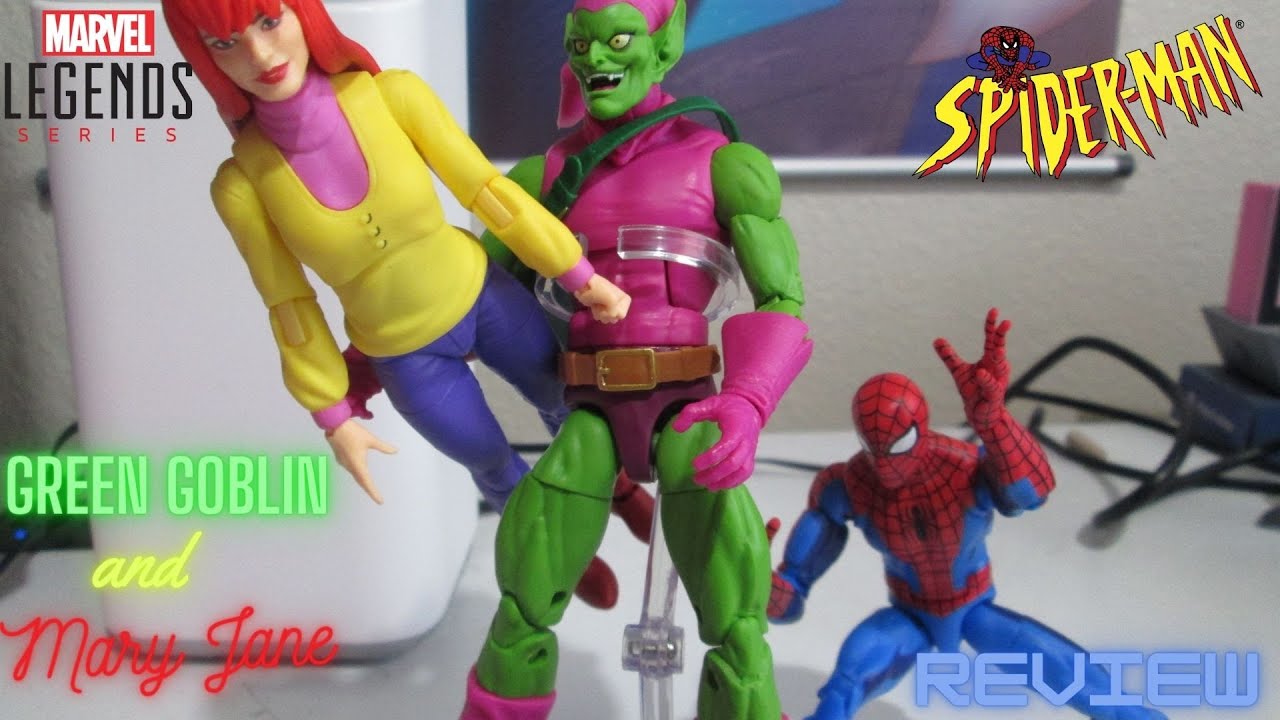 Marvel Legends Green Goblin & Mary Jane from the Spider-Man