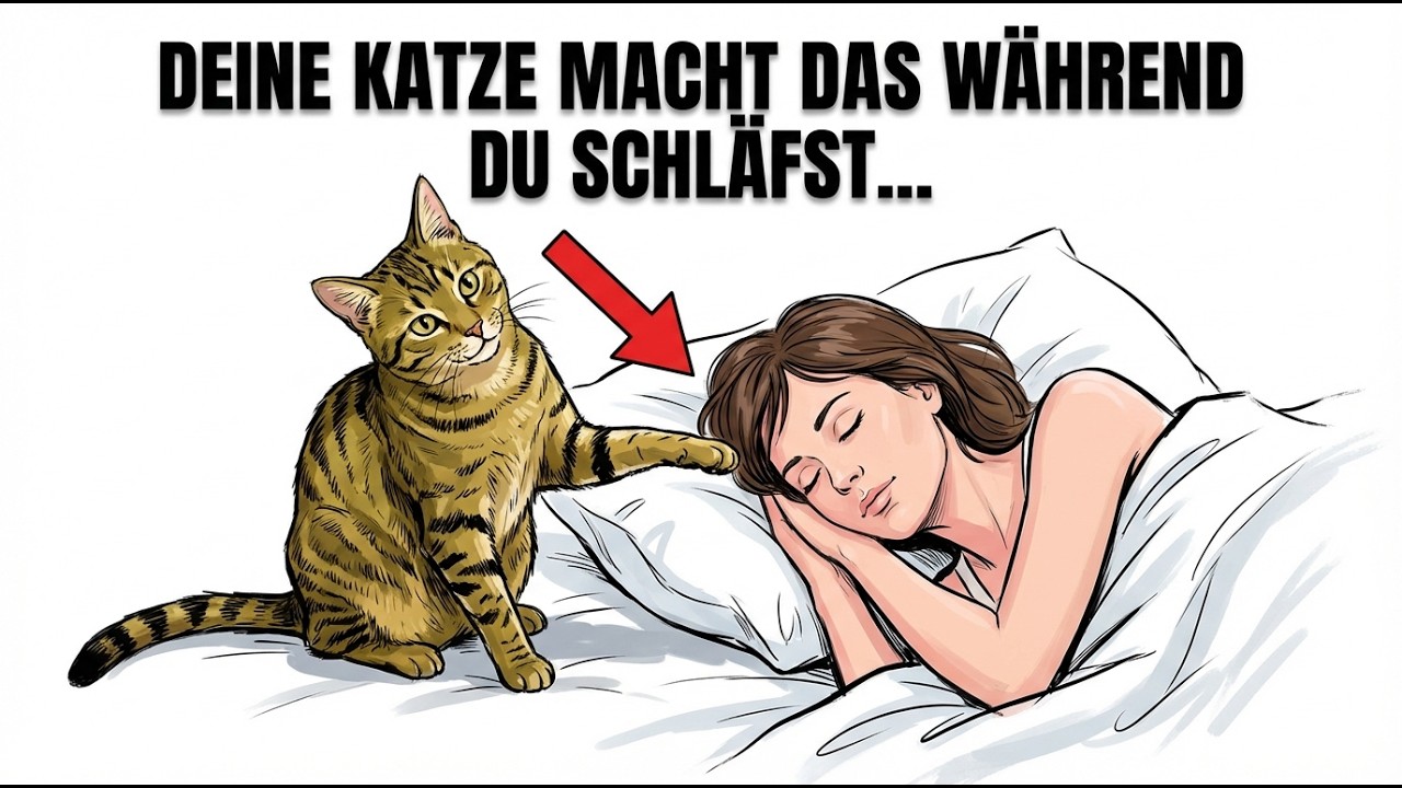 Das Seltsame, was deine Katze jede Nacht macht, während du schläfst