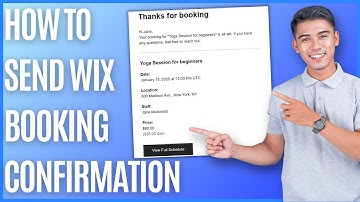 How to Send Booking Confirmation in Wix [Quick Guide]