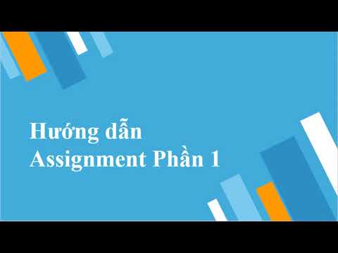 Video Hướng dẫn Assignment (Phần 1) - Tin Học Văn Phòng - youtube