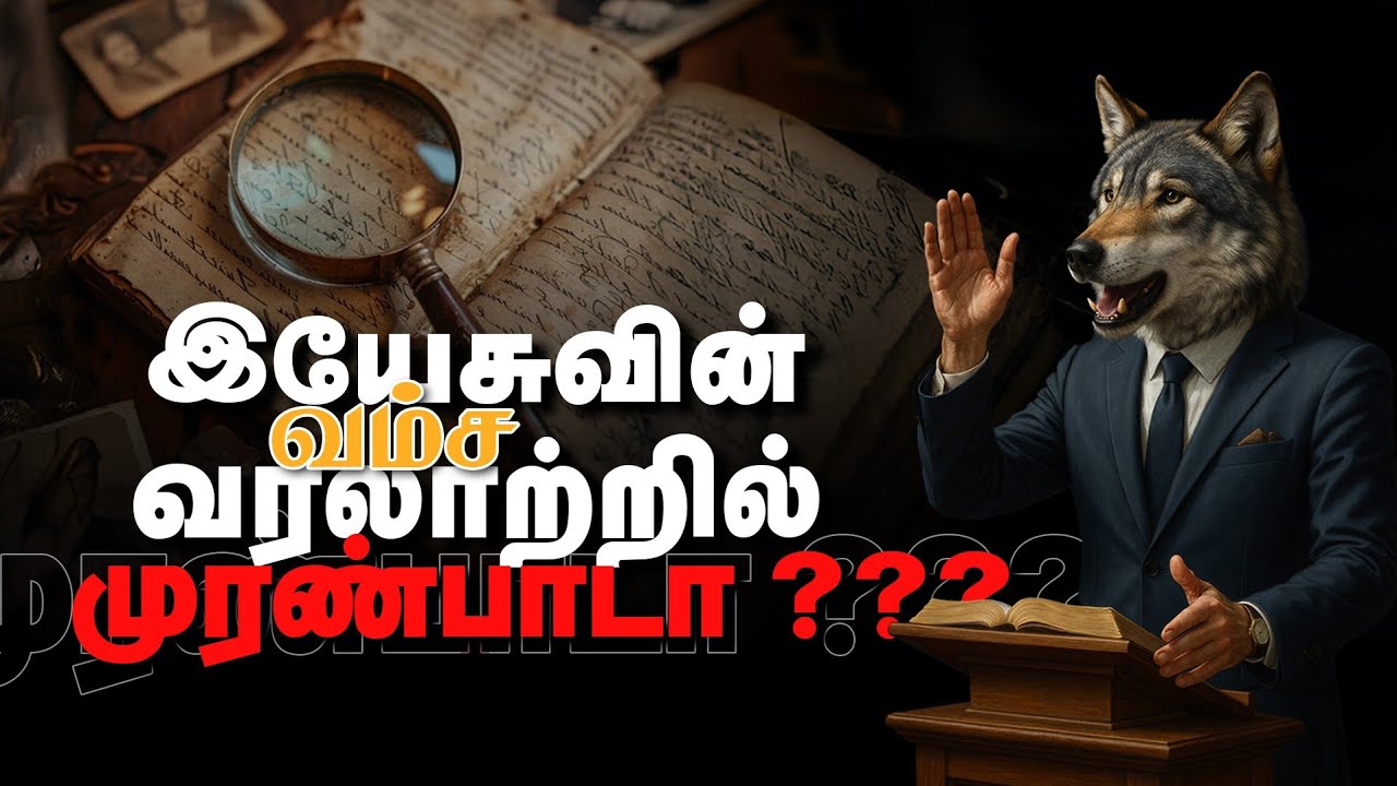 மத்தேயு vs லூக்கா: வம்ச வரலாற்றில் முரண்பாடா? Tamil Bible Study|Pr.Kingston|GRACE City Church