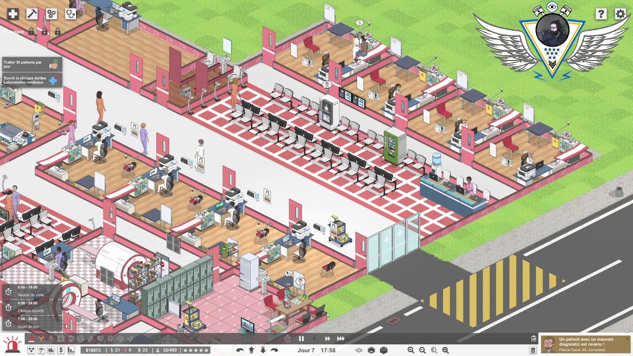 30/06/2020: Project Hospital: Gérons un hôpital! Épisode 1 - YouTube