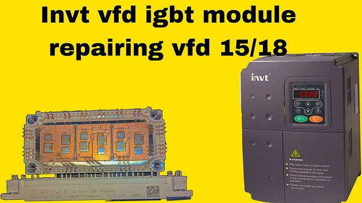 Invt vfd Igbt module repairing vfd  15/18  Nafees Electronics