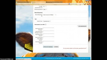 Studiewijzer (lessen) maken in Moodle