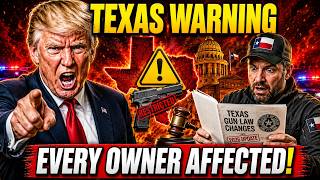 Texas Gun Laws Changed in 2026 — What Every Gun Owner Must Know NOW