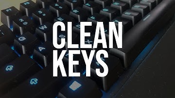 BEST WAY TO CLEAN A MECHANICAL GAMING KEYBOARD - HOW TO QUICKLY CLEAN WITHOUT DAMAGING IT
