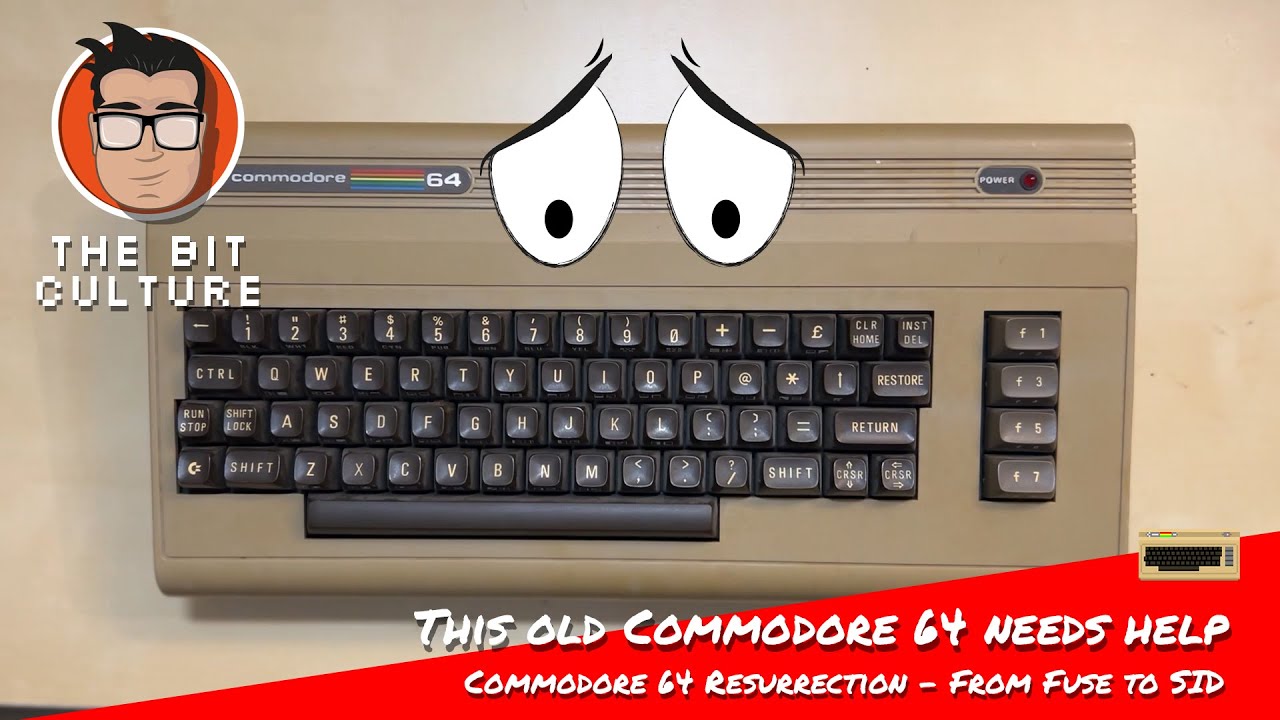 Commodore 64 Resurrection - From Fuse to SID