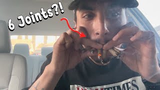 Hotboxing 6 Joints Until I Tapped Out | Wheezy Shop Review 