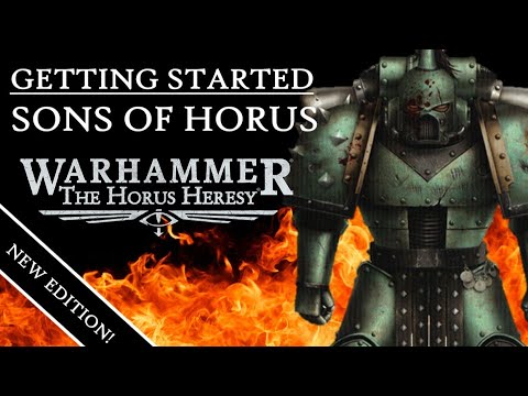 SONS OF HORUS LEGION REVIEW IN 6 MINUTES FOR WARHAMMER: THE HORUS HERESY!