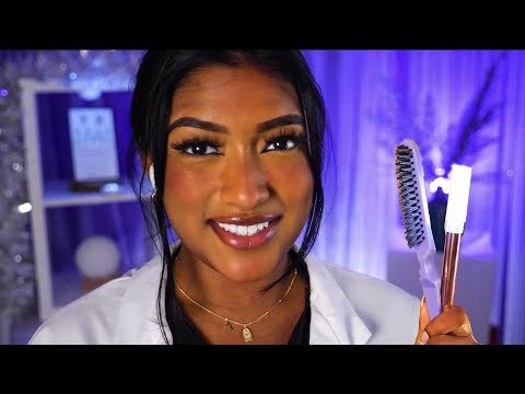 ASMR | Pointless Inspection (Scalp Check, Ear Cleaning, Measuring You, Personal Attention Roleplay)