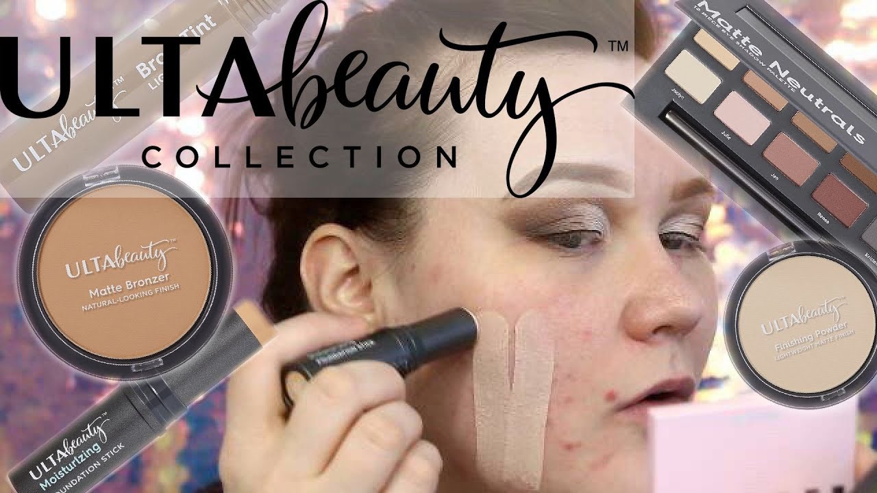 FULL FACE OF ULTA BEAUTY MAKEUP! - YouTube