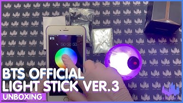 Unboxing BTS Official Light Stick ver. 3 // Army bomb version 3
