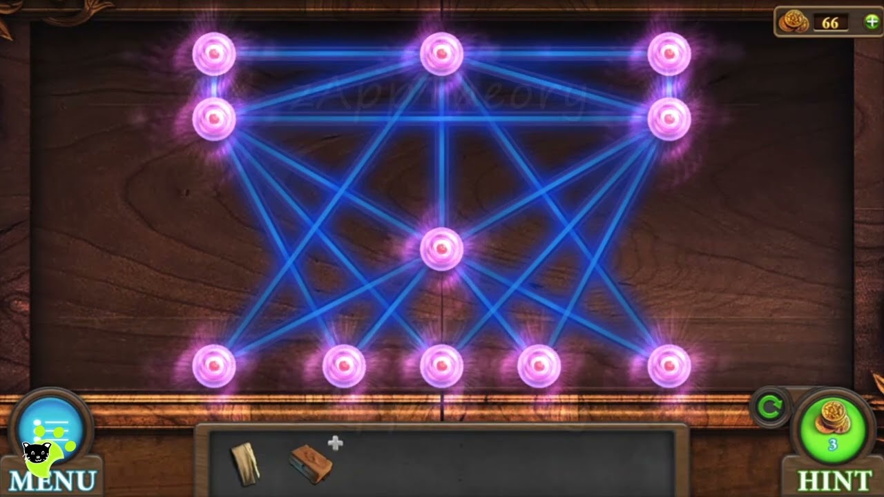 Connect Dots Puzzle Variation 2 Tricky Doors Level 2 Secluded Island