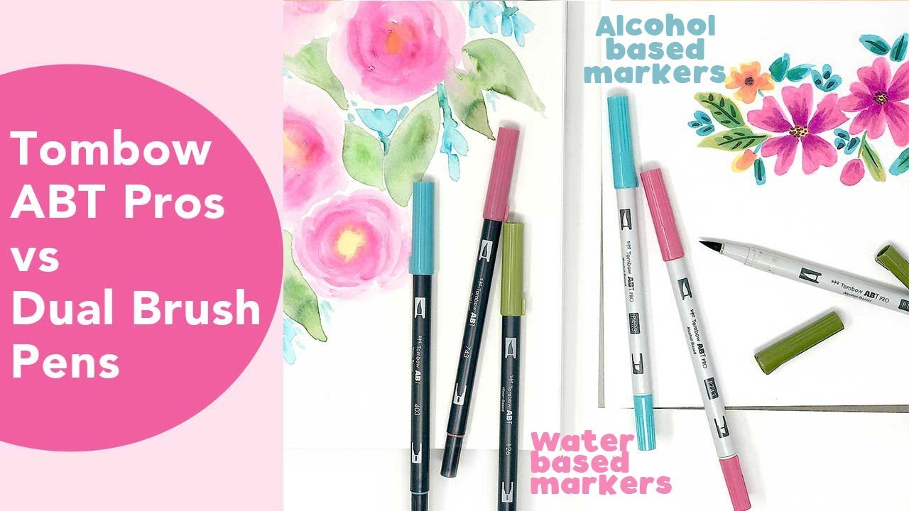 Water based markers vs alcohol based markers - Which is better?