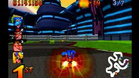 CTR - Crash Team Racing | Slide Coliseum :: Single Race Domination ::