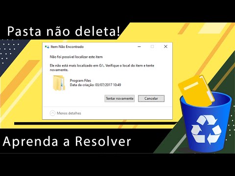 Vídeo: Como Remover A Pasta