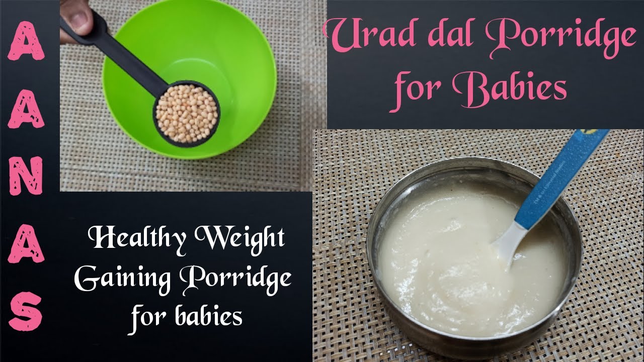 Healthy Urad Dal Porridge for Babies in Tamil/Ulundhu Kanji in Tamil