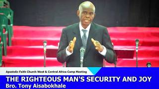 2026 Camp Meeting Adult Sunday School   09- 08 - 2026. Apostolic Faith WECA