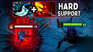 New Meta Shadow Fiend Hard Support Dagon + Blink Dagger One Shot Dota 2