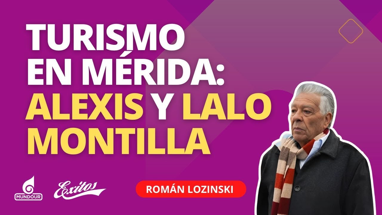 Turismo en Mérida con Alexis y Lalo Montilla | Reapertura de Los Aleros y Seguridad en Parques