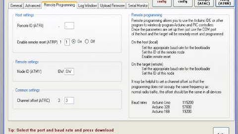 Over the air micro programming made easy