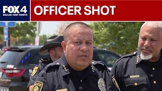 Update on Dallas ISD officer who was shot | FULL