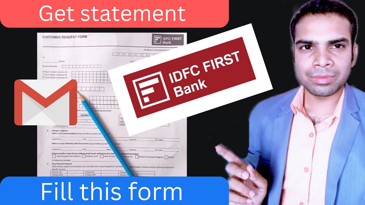 get statement idfc first bank account on mail how to enable YouTube