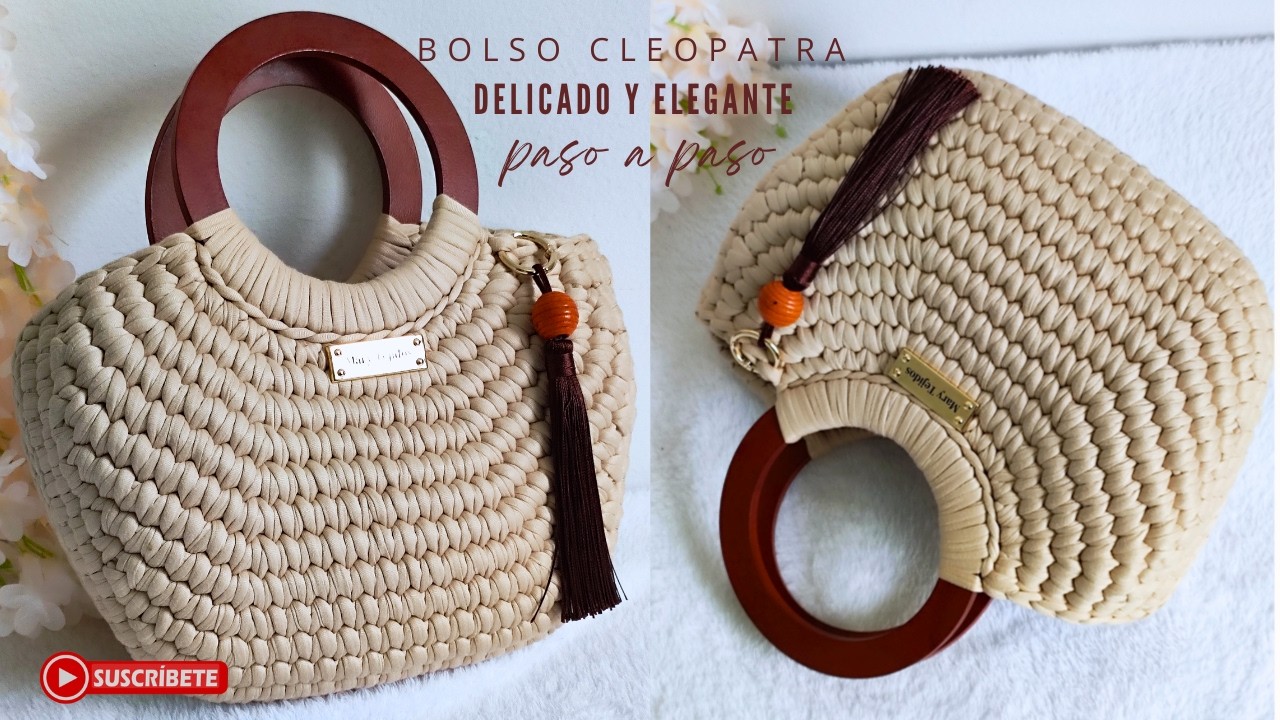 Сумка Клеопатра | Вязание крючком | Ponto Simples | Легко, быстро | Шаг за шагом