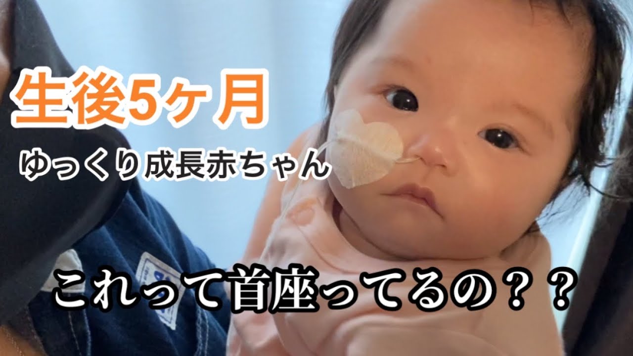 4pマイナス症候群】生後5ヶ月の赤ちゃん。コレって首座ってるの