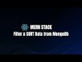 Great Way to Filter MongoDB Data with the MERN Stack and Tailwind CSS!