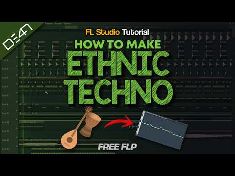 How To Make ETHNIC TECHNO - FL Studio Tutorial (+FREE FLP)