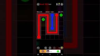 flow free level 103 | games | android | flow free | 6x6 #flowfree #android #game #mindgame screenshot 5