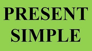 Present Simple Tense with examples. Learn tensese in Engish grammar with examples